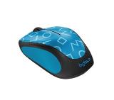 Logitech Wireless Mouse M238 Party Collection - GEO BLUE