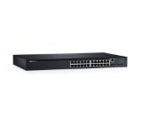 Dell Networking N1524, 24x 1GbE + 4x 10GbE SFP+ fixed ports, Stacking, IO to PSU airflow, Acp DNN1524, Cable, SFP+ to SFP+, 10GbE, Copper Twinax DAC, 0.5 Meter, Lifetime Limited Hardware Warranty, 2Yr ProSupport and Next Business Day Onsite Service