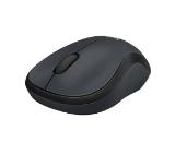 Logitech Wireless Mouse M220 Silent, black
