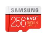 Samsung 256GB micro SD Card EVO+ with Adapter, Class10, UHS-1 Grade1, Read 80MB/s - Write 20MB/s