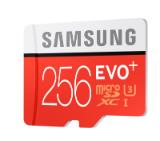 Samsung 256GB micro SD Card EVO+ with Adapter, Class10, UHS-1 Grade1, Read 80MB/s - Write 20MB/s