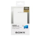 Sony CP-E6 Portable power supply 5800mAh,  White