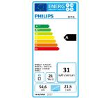 Philips 227E6LDAD, 21.5" Wide TN LED, 1 ms, 20M:1 DCR, 250 cd/m2, 1920x1080 FullHD, D-Sub, DVI, HDMI, Black