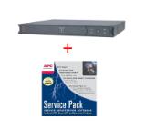 APC Smart-UPS SC 450VA 230V - 1U Rackmount/Tower + APC Service Pack 3 Year Warranty Extension (for new product purchases)