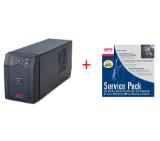 APC Smart-UPS SC 620VA 230V + APC Service Pack 3 Year Warranty Extension (for new product purchases)