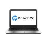 HP ProBook 450 G4, Core i5-7200U(2.5GHz, up to 3.1Ghz/3MB), 15.6" FHD AG + Webcam 720p, 8GB DDR4 1DIMM, 256GB SSD M.2, DVDRW, FPR, WiFi a/c, BT, 3C Batt Long Life, Win 10 Pro 64bit