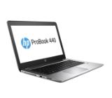 HP ProBook 440 G4 Core i5-7200U(2.5GHz, up to 3.1Ghz/3MB), 14" HD AG + WebCam 720p, 4GB DDR4 1DIMM, 500GB 7200rpm, NO DVDRW, FPR, 802,11a/c, BT, 3C Batt Long Life, Free DOS