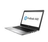 HP ProBook 440 G4 Core i5-7200U(2.5GHz, up to 3.1Ghz/3MB), 14" HD AG + WebCam 720p, 4GB DDR4 1DIMM, 500GB 7200rpm, NO DVDRW, FPR, 802,11a/c, BT, 3C Batt Long Life, Free DOS