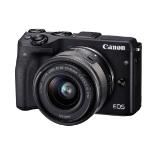 Canon EOS M3 black +  EF-M 15-45mm IS STM black