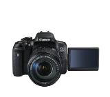Canon EOS 750D + EF-s 18-135mm IS STM + Canon SELPHY CP1200, white