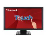 ViewSonic TD2421 LCD 24" 16:9 (23.6") 1920x1080, SuperClear VA, Two points touch monitor with 5ms, 200 nits (touch module), VGA, DVI port and HDMI port, USB, speakers