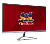 ViewSonic VX2476-SMHD LCD 24" 16:9 (23.8"), 1920x1080 Full HD, 4ms, VGA, HDMI, DisplayPort, speaker, 80,000,000:1 DCR, Brightness 250 cd/m2, H178 / V178 viewing angle, Frameless IPS, silver bezel