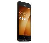 Asus ZenFone GO ZB452KG-GOLD-8G/8MP, Dual Micro Sim, 4.5" FWVGA (854x480) Touch, Qualcomm 8212 Quad core 1.2GHz, 2MP/ 8MP, 1GB LPDDR2, 8GB eMMC, Micro SD up to 64GB, Wi-Fi 802.11n, BT 4.0, (2070mAh ) Android L, 5.1.1, Gold