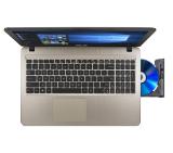 Asus X540SA-XX411D, Intel Celeron N3060 (up to 2.48GHz, 2MB), 15.6" HD (1366X768) LED Glare, Web Cam, 4096MB DDR3L 1600MHz, 1TB HDD, Intel HD Graphics (Braswell), DVD+/-RW, 802.11n, BT 4.0, Free DOS, Chocolate Black + Asus  Backpack Black for up to 16''