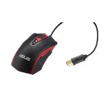 Asus GT200 Optical Mouse, 4000 dpi, USB, Black