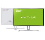 Acer ED322Qwmidx, 31.5" Wide Curved VA LED Anti-Glare, 1800R ZeroFrame, 4ms, 100M:1 DCR, 250 cd/m2, 1920x1080 FullHD, DVI, HDMI, White