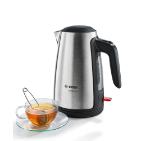 Bosch TWK6A813, Plastic Kettle, ComfortLine, 2000-2400 W, 1.7 l, OneCup function, Stainless steel