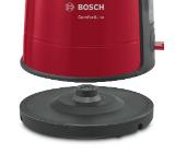 Bosch TWK6A014, Plastic kettle, ComfortLine, 2000-2400 W, 1.7 l, OneCup function, Red