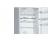 Bosch KGN39VL35, Fridge freezer "NoFrost", A++, VitaFresh, 366l(279+87), 39dB, 60x203x66cm, inox-design