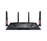 Asus RT-AC88U Wi-Fi AC3100 Dual-band Router with AiProtection Powered by Trend Micro, 8 Gigabit LAN ports, WTFast game accelerator inside for free, Link aggregation, adaptive QoS, ASUS router app support, Dual-WAN