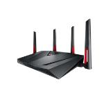 Asus RT-AC88U Wi-Fi AC3100 Dual-band Router with AiProtection Powered by Trend Micro, 8 Gigabit LAN ports, WTFast game accelerator inside for free, Link aggregation, adaptive QoS, ASUS router app support, Dual-WAN