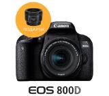 Canon EOS 800D + EF-S 18-55 IS STM + EF 50mm f/1.8 STM