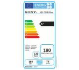 Sony KD-75XE8596 75" 4K TV HDR BRAVIA, Edge LED with Frame dimming, Processor 4K HDR X1, Triluminos, Android TV 6.0, XR 1000Hz, DVB-C / DVB-T/T2 / DVB-S/S2, Voice Remote, USB, Black