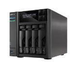 Asustor AS7004T-I5, 4-Bay NAS, Intel Core i5 3.0 GHz Quad-Core, 8GB DDR3, GbE x 2, HDMI, SPDIF, PCI-E (10GbE ready), USB 3.0 & SATA, LCD Panel, WoL, System Sleep Mode, with lockable tray