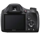 Sony Cyber Shot DSC-H400 black + Sony LCSU11B Small cam soft case, black