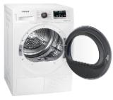 Samsung DV80M5010QW/LE, Tumble Dryer, 8kg, LED, A++, Diamond drum, White