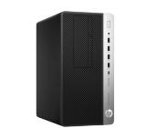HP ProDesk 600 G3 MT Core i5-7500(3.4GHz, up to 3.8Ghz/6MB/4Cores), 8GB DDR4 2400Mhz 1DIMM, 256GB PCIe SSD, DVDRW, VGA port, Win 10 Pro 64bit, 3Y Warranty On-site