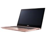 Acer Aspire Swift 3 Ultrabook, Intel Core i3-7100U (2.30GHz, 3MB), 14.0" FullHD (1920x1080) IPS, Glare, Gorilla Glass, HD Cam, 4GB DDR4, 128GB SSD, Intel HD Graphics 620, 802.11ac, BT 4.0, Backlit Keyboard, MS Windows 10, Rose Gold