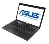 Asus X751NV-TY001, Intel Quad-Core Pentium N4200 (up to 2.5 GHz, 2MB), 17.3" HD+ (1600x900) LED Glare, Web Cam, 4096MB DDR3 1600MHz, 1TB HDD, NVIDIA GeForce 920MX 2GB, DVD+/-RW, 802.11n, BT 4.0, Linux, Black