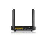 ZyXEL LTE3301, LTE Router, 4 x 10/100Mbps LAN, 300Mbps WiFi 802.11n 2x2, Router/Bridge mode, WiFi button, detachable antennas