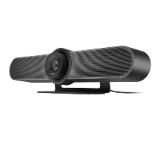 Logitech MeetUp Confererence Solution, Ultra HD 4K 30 fps, Up To 6 Seats, Super Wide 120°, Motorized PT, RightSight, RightLight, RightSound, 5x HD Zoom, Black