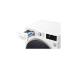 LG F4J6TG1W, Washing Machine/Dryer, 8 kg washing, 5 kg drying capacity, 1400 rpm, LED-display, A energy class, Inverter Direct Drive, White