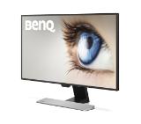 BenQ EW2770QZ, 27" IPS LED, 5ms, 2560x1440 QHD, Video Enjoyment Monitor, 100% sRGB, Eye Care, Flicker-free, B.I.+, LBL, 1000:1, 20M:1 DCR, 8bit, 350cd/m2, HDMI x2, DP, Speakers 2x2W, 4-side Ultra-slim Bezel, Black/Silver