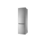 LG GBB59PZRZS, Refrigerator, Bottom Freezer, 300l(225/75), Total No Frost, Zero Clearance, Moist balance Crisper, Smart Diagnosis, A++ energy class, Inox