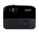 Acer Projector X1123H, DLP, SVGA (800x600), 20000:1, 3600 ANSI Lumens, HDMI, VGA, RCA, Speaker 3W, 3D Ready, Black
