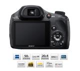 Sony Cyber Shot DSC-HX350 black + Sony CP-V3 Portable power supply 3000mAh, white