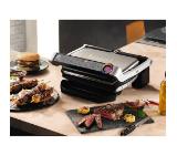 Tefal GC712D34, Optigrill+, 2000W, Automatic cooking system, adjustable thermostat, removable plates, surface for baking: 600 cm2