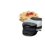 Tefal WM310D11, GAUF HEART Waffel maker, Ultra compact, 1000 W, Number of plates: 1 in a shape of a heart, non-stick coating, adjustable thermostat, inox/black