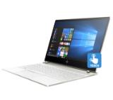 HP Spectre 13-af000nn Ceramic White, Core i5-8250U(1.6Ghz, up to 3.4GH/6MB/4C), 13.3" FHD IPS BV Touch, 8GB LPDDR3 2133Mhz on-board, 256GB PCIe SSD, WiFi a/c + BT 4.2, backlit kbd, 4-Cell Batt, Win 10 Home 64bit + HP Case + Adapter USB-C to USB 3.0