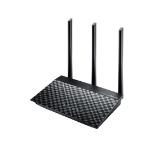 Asus RT-AC53,Wireless-AC750 Dual-Band Gigabit Router, 802.11ac, 433Mbps (5GHz), 802.11n, 300 Mbps (2.4GHz), 2.4Ghz/5Ghz, 3 fixed antenna,GbE WAN x 1, GbE LAN x 2,Compatible with cable / DSL / Fiber optic modem connection
