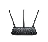 Asus RT-AC53,Wireless-AC750 Dual-Band Gigabit Router, 802.11ac, 433Mbps (5GHz), 802.11n, 300 Mbps (2.4GHz), 2.4Ghz/5Ghz, 3 fixed antenna,GbE WAN x 1, GbE LAN x 2,Compatible with cable / DSL / Fiber optic modem connection