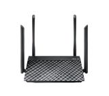 Asus RT-AC1200, Wireless-AC1200 Dual-Band Router, 802.11ac, 867 Mbps (5GHz), 802.11n, 300 Mbps (2.4GHz), 2.4Ghz/5Ghz,5dBi atenna x 4,USB port for UPnP AV Server, Fast Ethernet port for WAN x 1, LAN x 4,1*USB 2.0