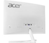 Acer ED242QRwi, 23.6" Curved VA, Anti-Glare, 4 ms, 100M:1 DCR, 250 cd/m2, FullHD 1920x1080, 75Hz, 8bit, Blue Light Shield, VGA, HDMI, White