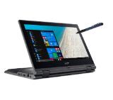 Acer TravelMate B118, Intel Pentium N4200 Quad-Core (up to 2.50GHz, 2MB), 11.6" FullHD (1920x1080) IPS Touch, HD Cam, 4GB 1600MHz DDR3L, 64GB eMMC, Intel HD Graphics, 802.11ac, BT 4.0, MS Windows 10S (upgrade to Pro) + Active Pen
