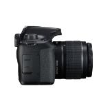 Canon EOS 4000D, black + EF-s 18-55 mm DC III + EF 75-300 mm f/4.0-5.6 III