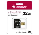 Transcend 32GB micro SD UHS-I U3 (with adapter), MLC